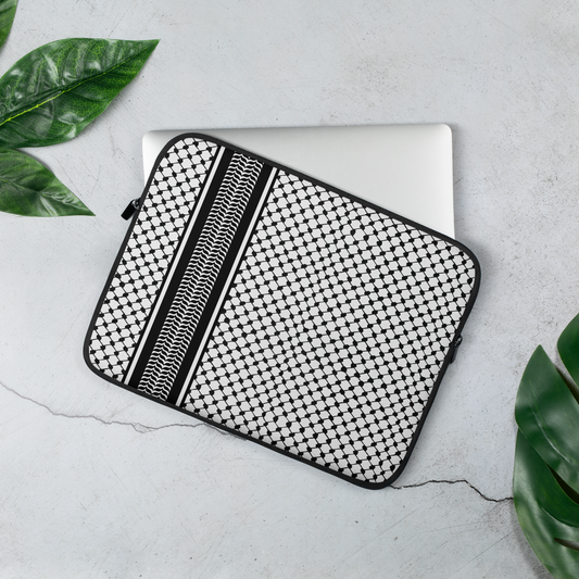 Laptop Sleeve - Palestinian Kufeyeh Pattern