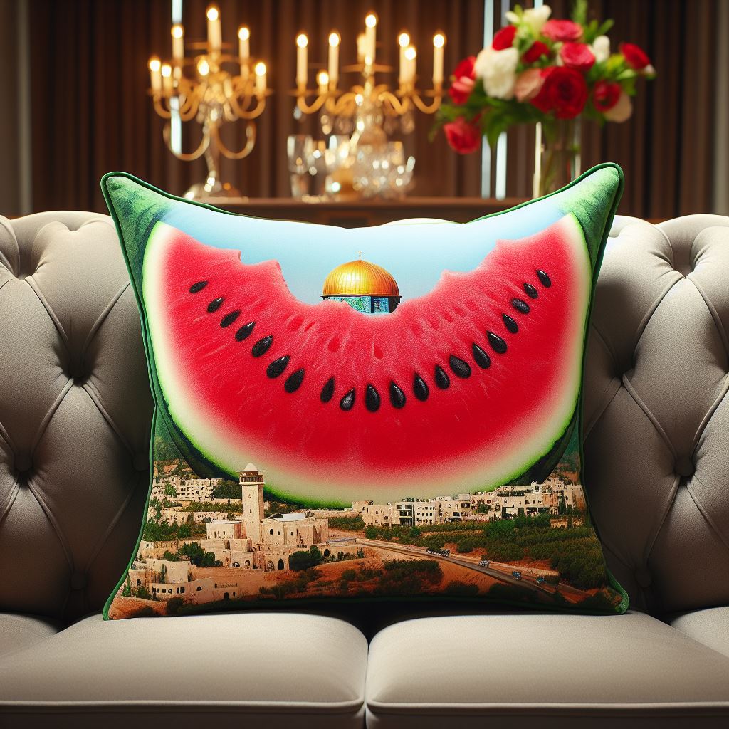 Watermelon Mirage: Palestinian Splendor