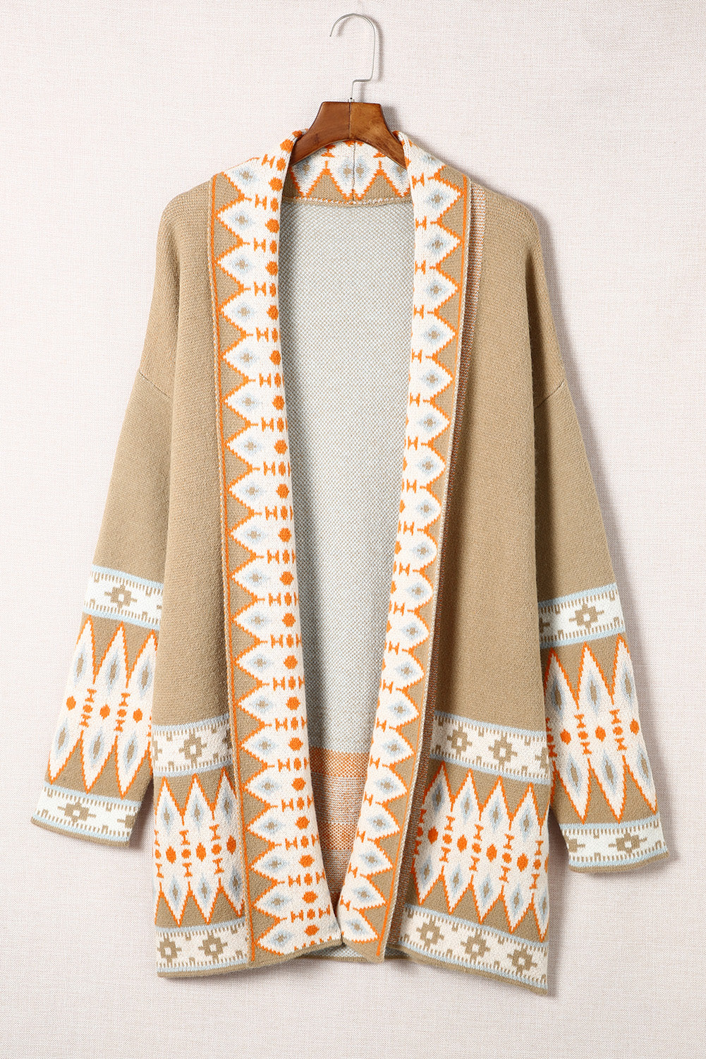 Marrakech Sky - Open Front Knitted Cardigan