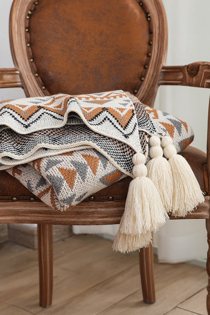 Petra Weave — Tassel Throw