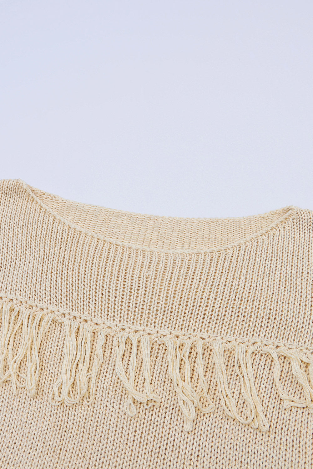 Nomadic Sands Tasseled Knitted Sweater