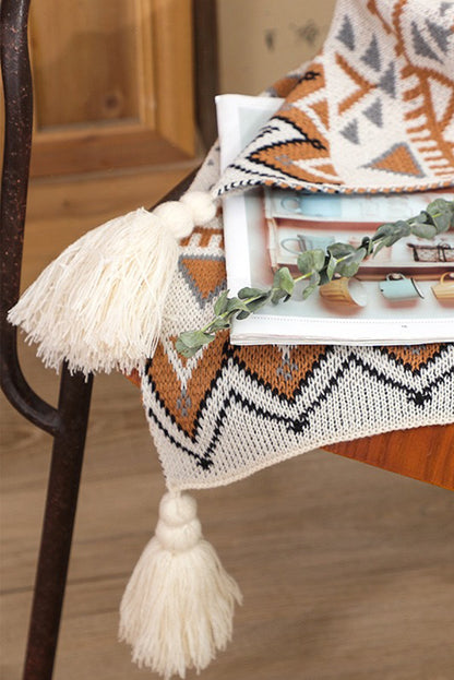 Petra Weave — Tassel Throw