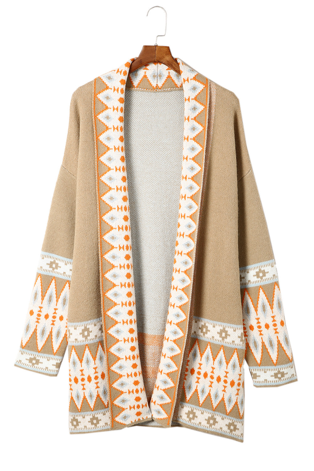 Marrakech Sky - Open Front Knitted Cardigan