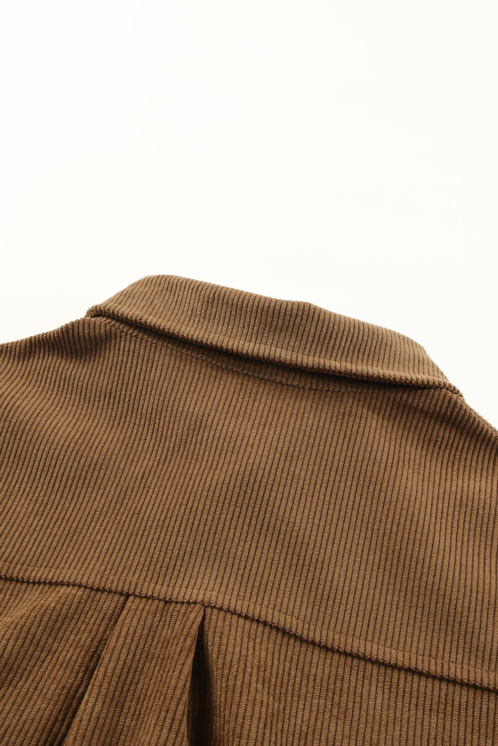 Khaki Nomad - Corduroy Shacket