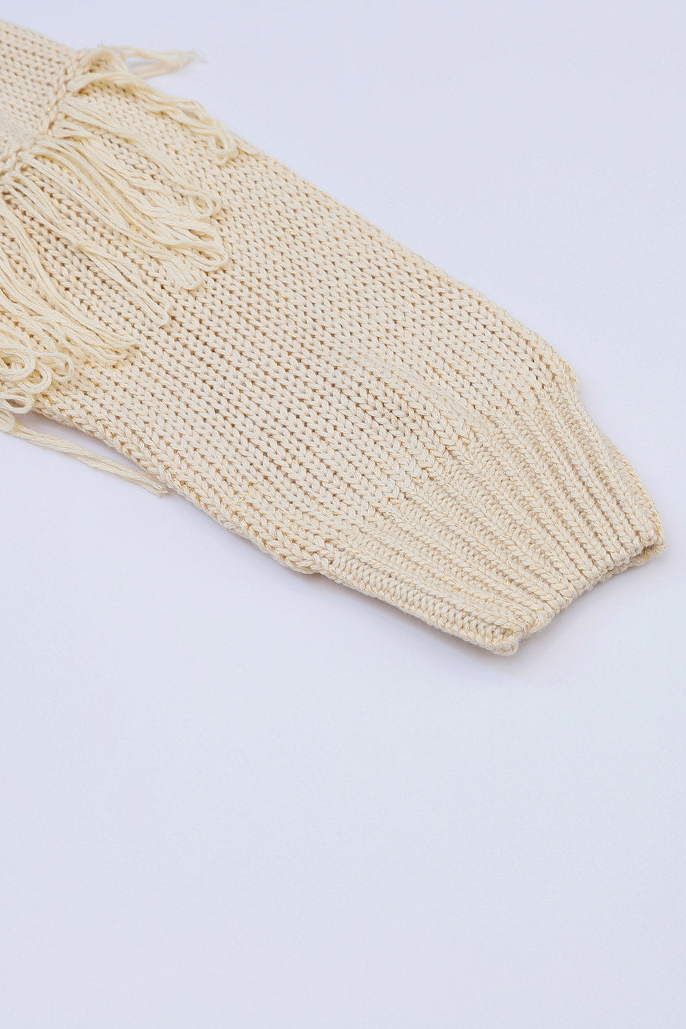 Nomadic Sands Tasseled Knitted Sweater