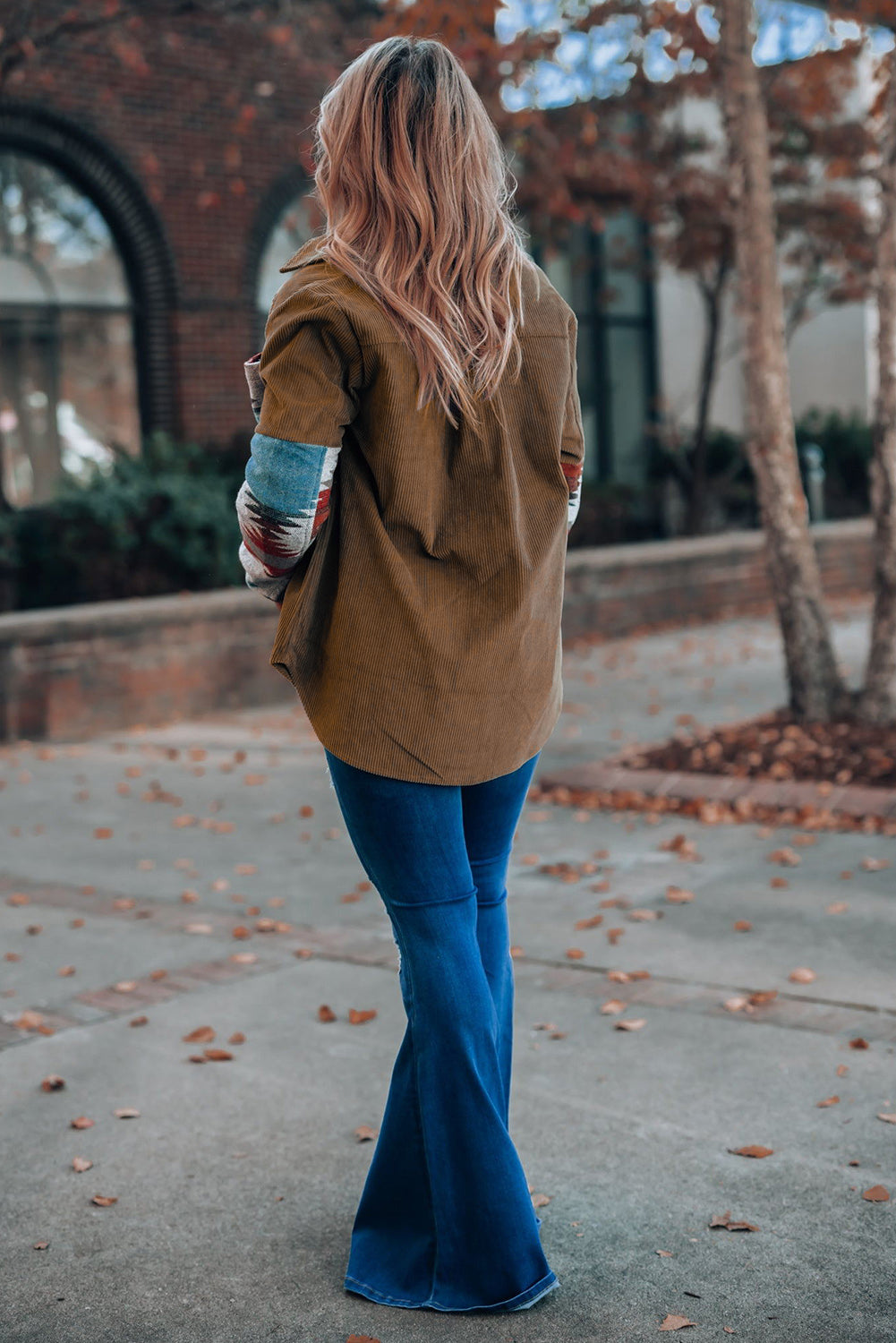 Khaki Nomad - Corduroy Shacket