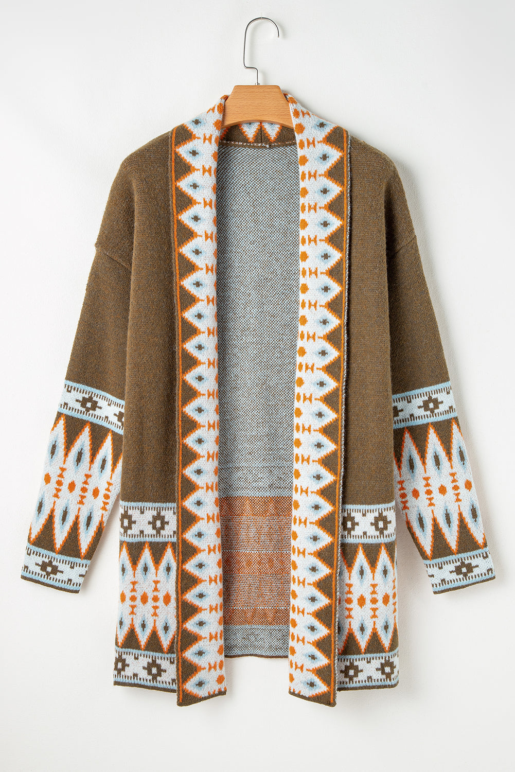 Marrakech Sky - Open Front Knitted Cardigan