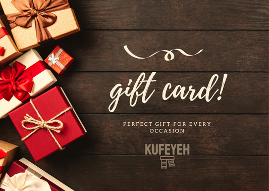 Tarjeta regalo de Kufeyeh.com 