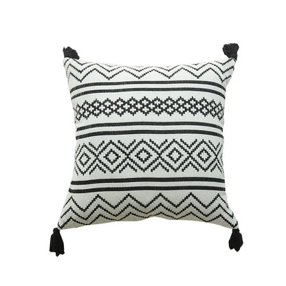 Al Ula Desert - Tassel Jacquard Cushion Cover