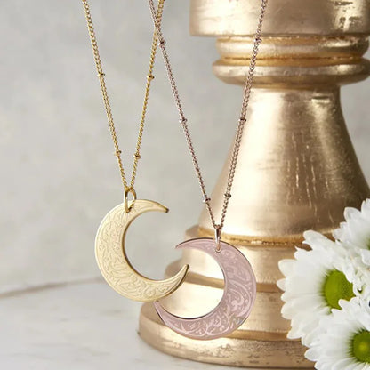 Hilal of Ease | Quranic Pendant Necklace