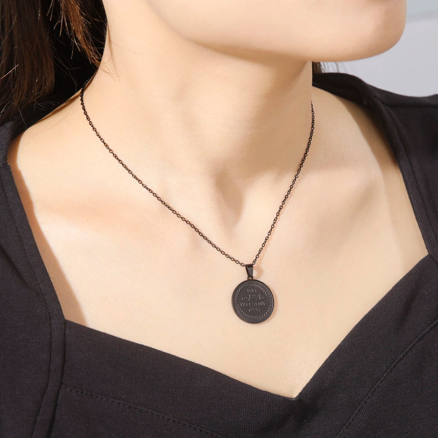 Timeless Treasures Pendant Necklace - Palestinian Vintage Coins Edition