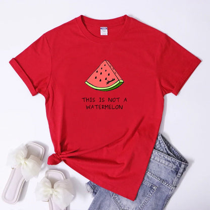 This is not a watermelon - Short Sleeve Tee (Palestine Solidarity)