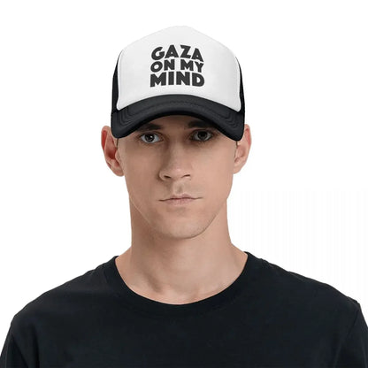 "Gaza On My Mind" Baseball Cap - Solidarity unlimited