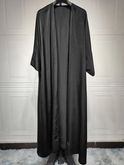 Abu Dhabi Aura: Satin Abaya