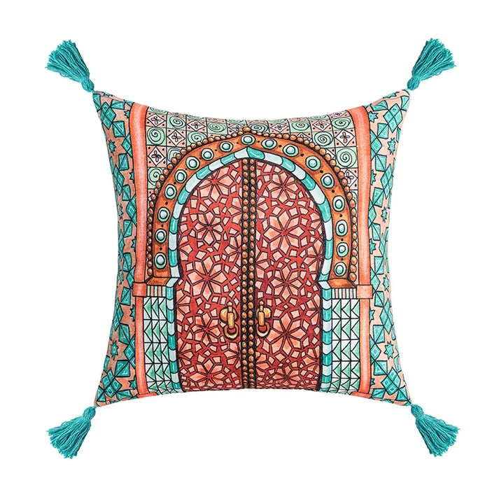 Majestic Moroccan: Elegant Comfort (Full Set - 5 cushions)