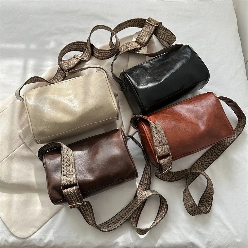 Bovine Beauty - Leather Crossbody Bag