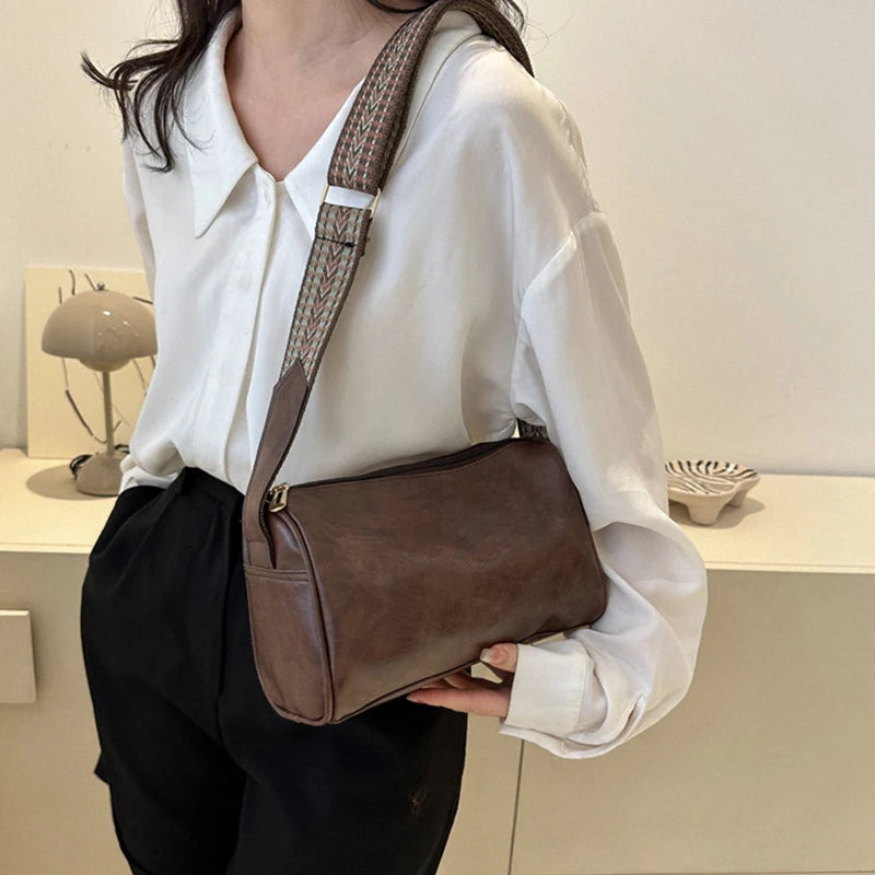 Bovine Beauty - Leather Crossbody Bag