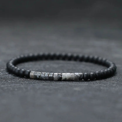 Emperor Onyx Bracelet: Minimalist Elegance