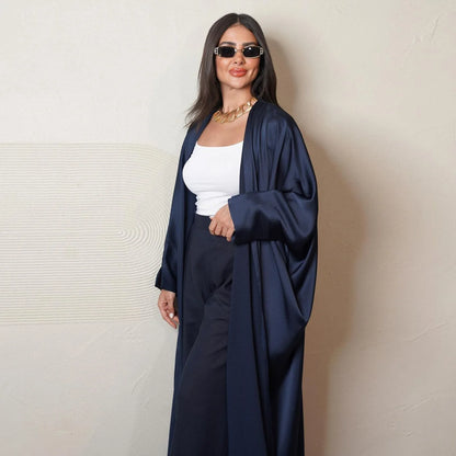 Abu Dhabi Aura: Satin Abaya