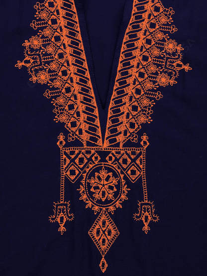 Saharan Sands Embroidered Kaftan : Mauritanian Mir. 2