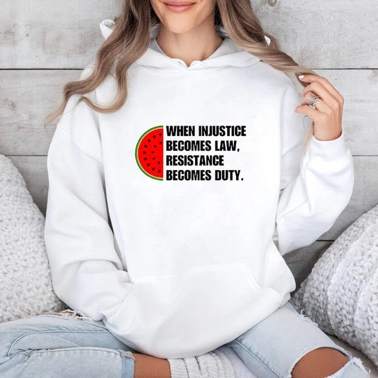 This is not a watermelon - Long Sleeve Hoodie