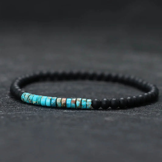 Emperor Onyx Bracelet: Minimalist Elegance