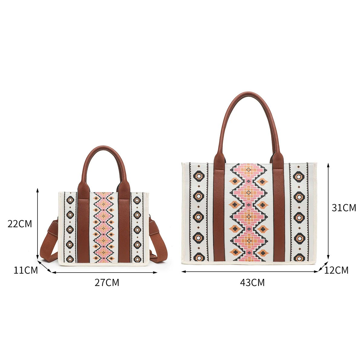 Petra Canvas - Boho Tote Bag