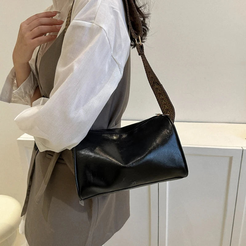 Bovine Beauty - Leather Crossbody Bag