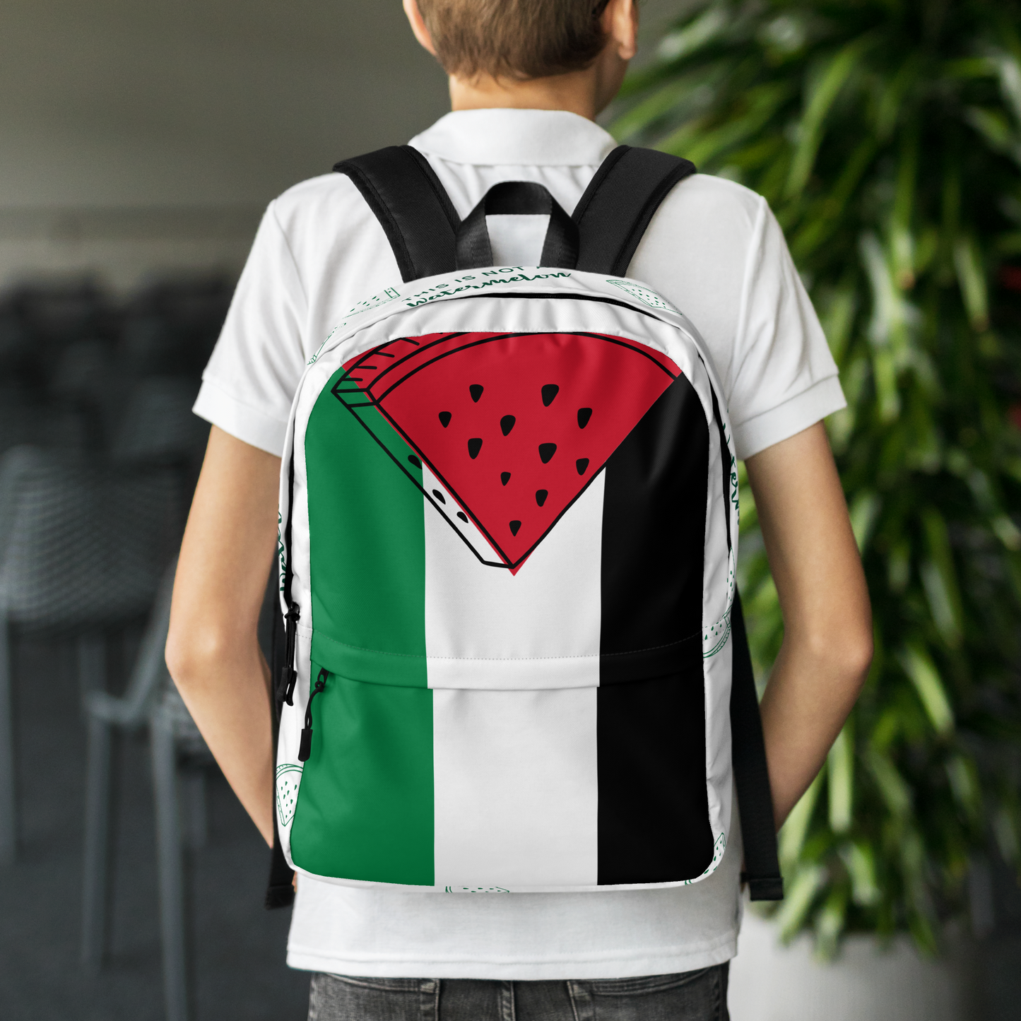 Solidarity Stride: Palestine Supporter Backpack