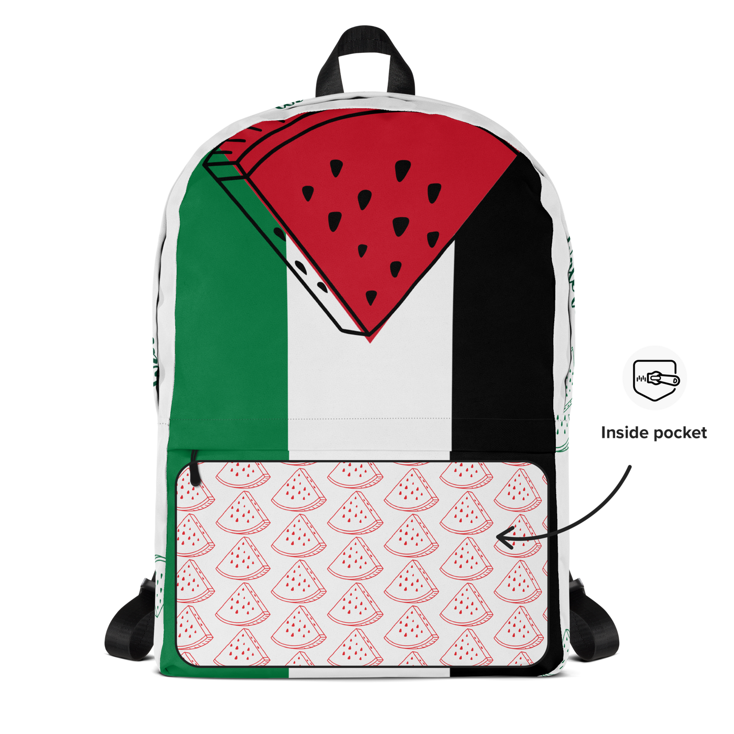 Solidarity Stride: Palestine Supporter Backpack