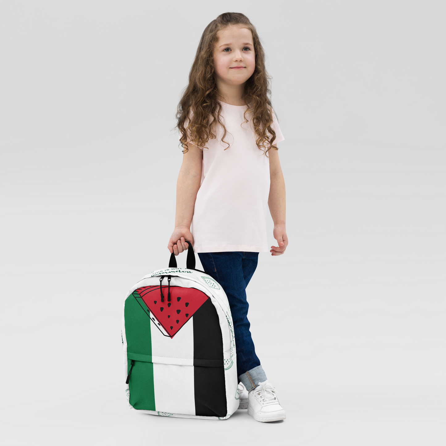 Solidarity Stride: Palestine Supporter Backpack