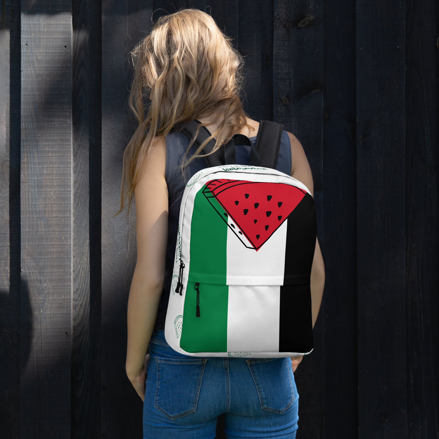 Solidarity Stride: Palestine Supporter Backpack