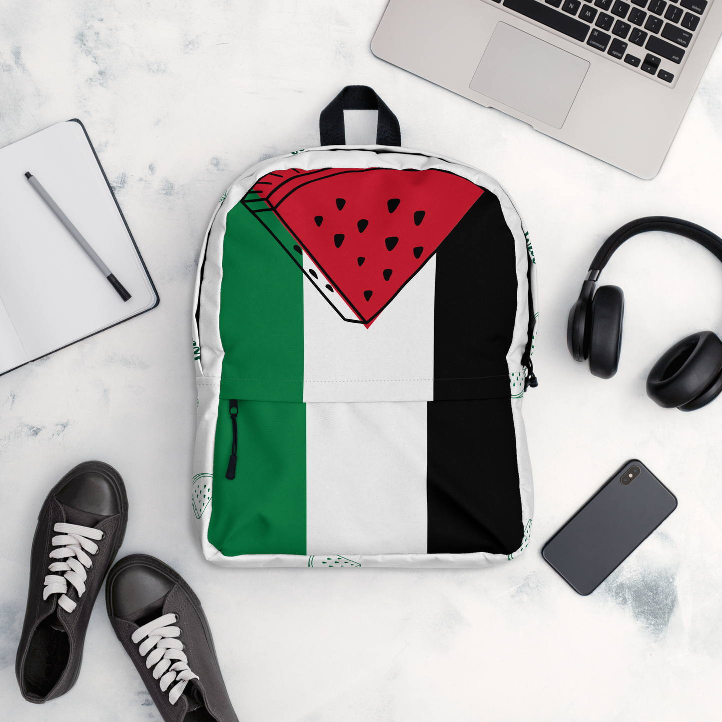 Solidarity Stride: Palestine Supporter Backpack