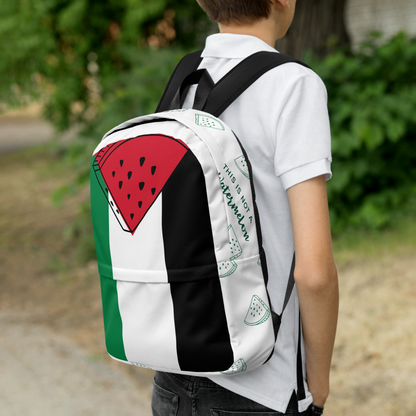 Solidarity Stride: Palestine Supporter Backpack