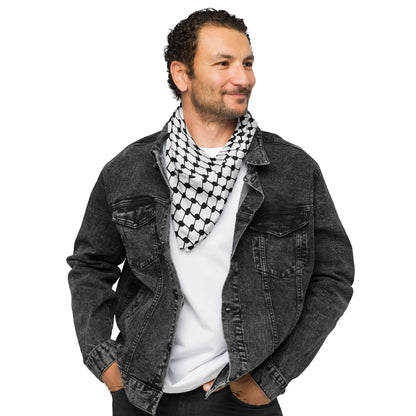 Kufeyeh Inspired Bandana - Stylish Statement (Palestinian Keffiyeh)