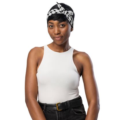 Kufeyeh Inspired Bandana - Stylish Statement (Palestinian Keffiyeh)