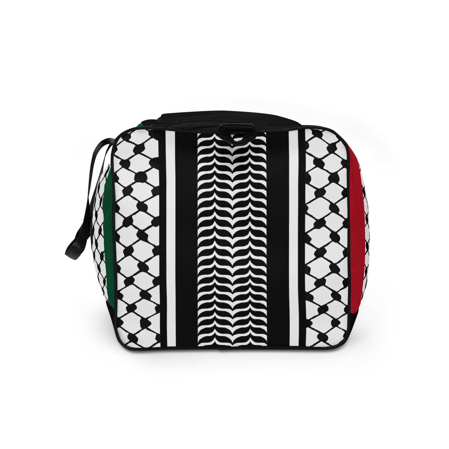 Palestinian Keffiyeh Premium Duffle Bag – Solidarity Edition