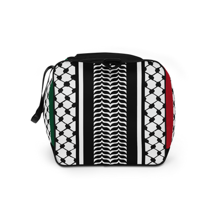 Palestinian Keffiyeh Premium Duffle Bag – Solidarity Edition