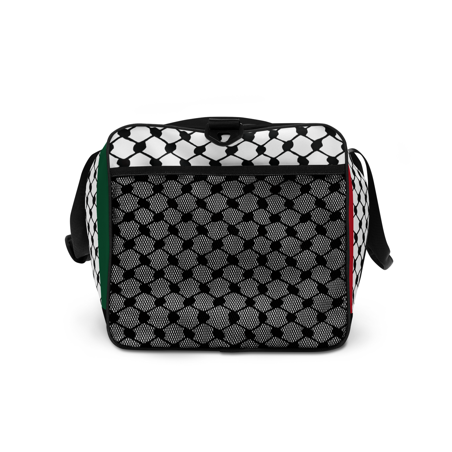 Palestinian Keffiyeh Premium Duffle Bag – Solidarity Edition