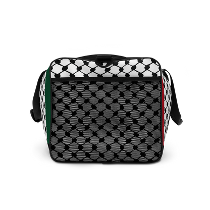 Palestinian Keffiyeh Premium Duffle Bag – Solidarity Edition