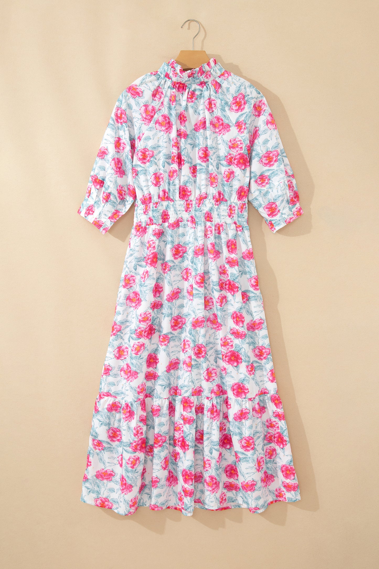 Granada Bloom — Midi Dress