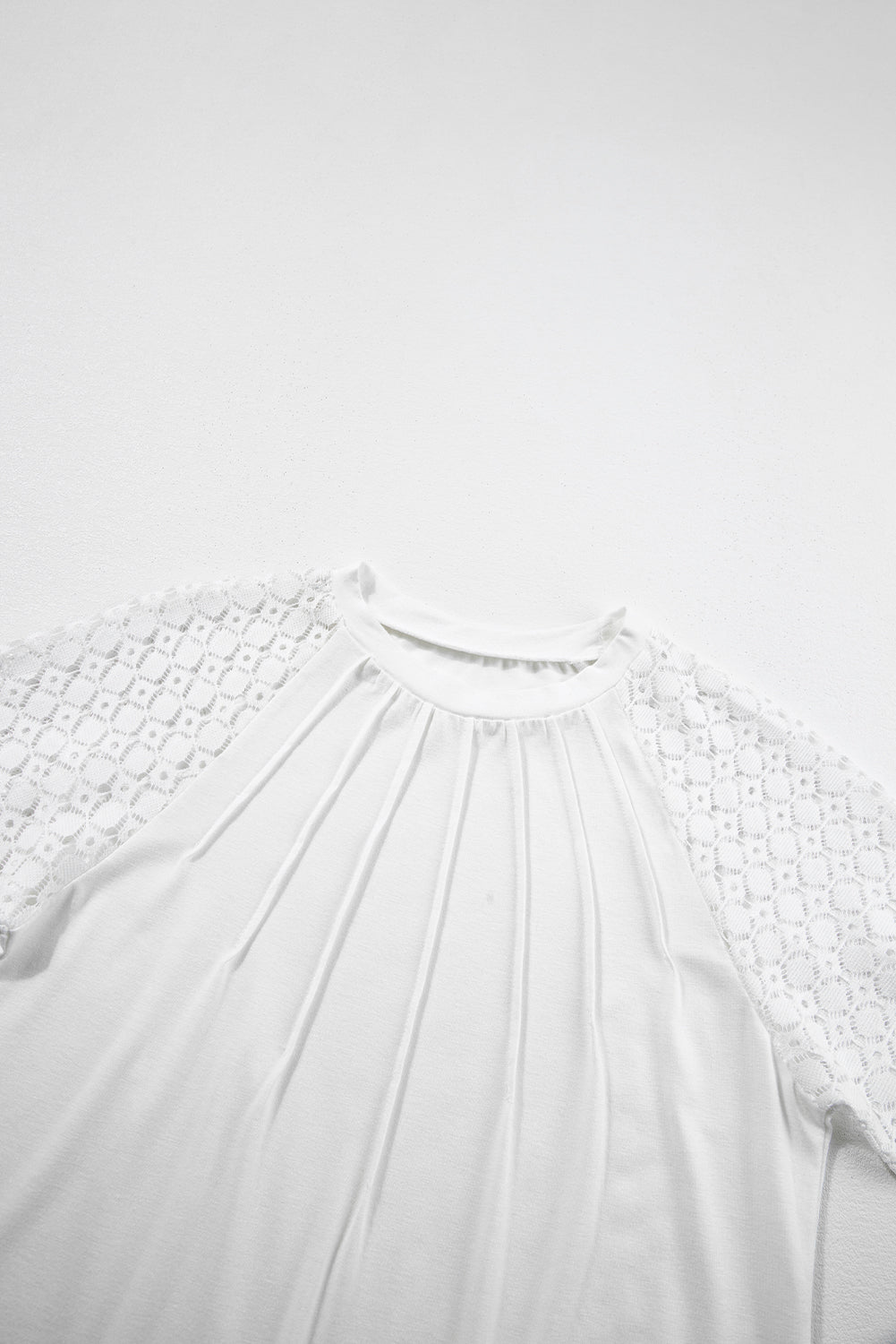 Amman Ease — Lace Sleeve Tee