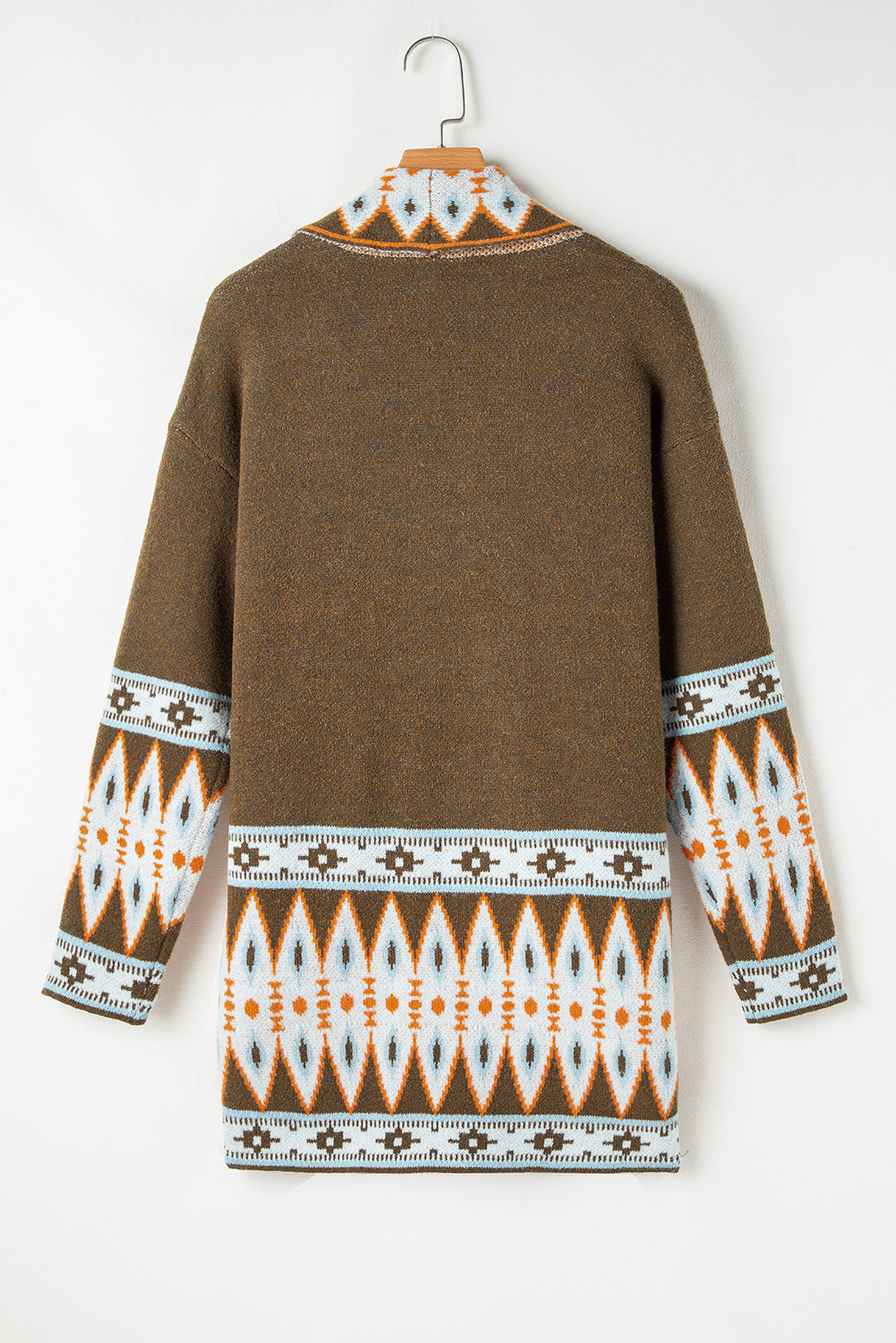 Marrakech Sky - Open Front Knitted Cardigan