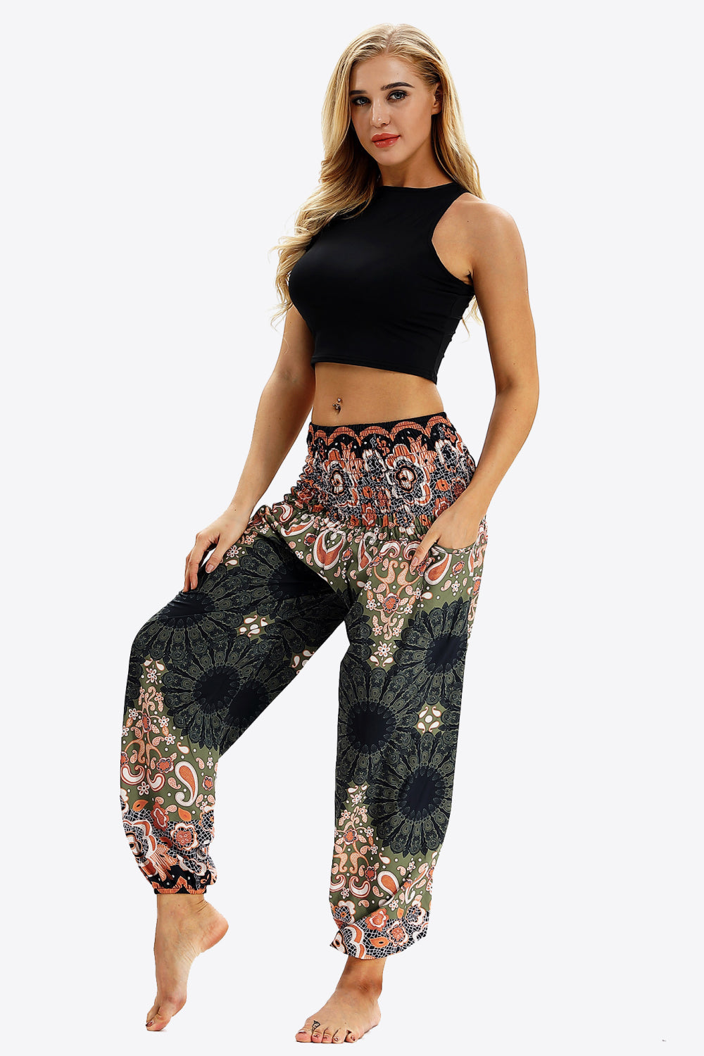 Baghdad Mosaic - Paisley Printed Pants