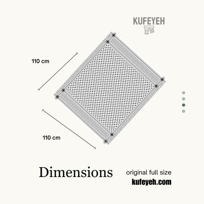 "Whispering Sands" Nomad Kufeyeh: Abrace horizontes infinitos en cada pliegue.