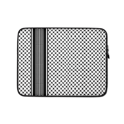 Laptop Sleeve - Palestinian Kufeyeh Pattern