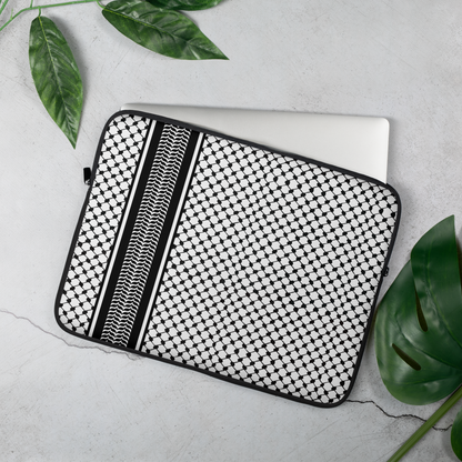 Laptop Sleeve - Palestinian Kufeyeh Pattern