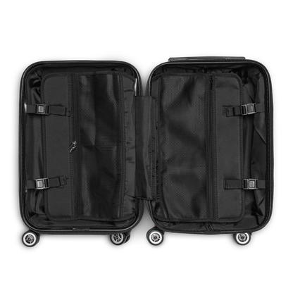 Hard-shell suitcase - Palestinian kufeyeh pattern