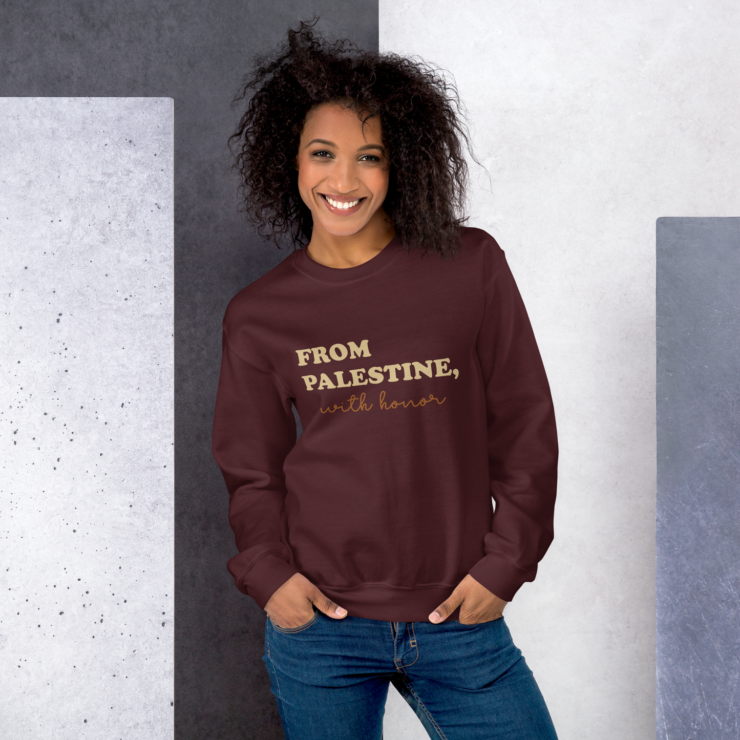 Inherited Honor - Palestine Edition: Unisex Sweatshirt