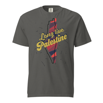 Long Live Palestine - Graphic Unisex Heavyweight T-Shirt